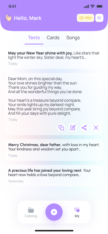 Write with AI